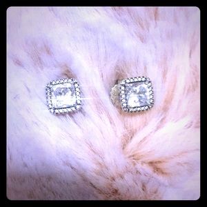 Pandora Square Earrings